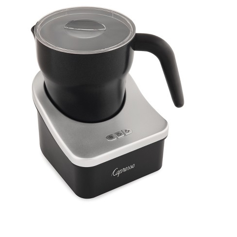 Capresso Automatic Milk Frother Froth Pro - Black/silver 202.04 : Target