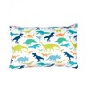 Tadpoles 3-Piece Dinosaurs Sheet Set | 1 Twin Flat Sheet, 1 Twin Fitted Sheet & 1 Queen Pillowcase - 3 of 4