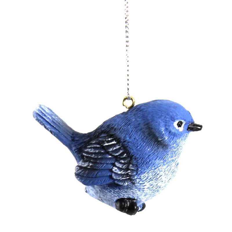 1.5 Inch Bluebird Of Happiness Home Tree Ornaments, 3 of 4