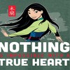 Women's - Disney Princess - Mulan Nothing Is Impossible Lightweight French Terry Wide Neck Long Sleeve Shirt - 2 of 4