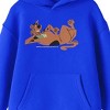Scooby Doo Chilling Youth Royal Blue Graphic Hoodie - 2 of 3