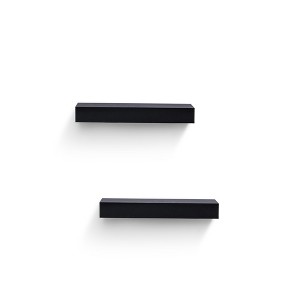 Dsvimoy Planter Stands and Holders Planter Stands Shelf with Invisible Brackets for Home Storage, Black, 22"*7"*4" - 1 of 4