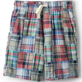 Lands' End Kids Pull On Chambray Elastic Waist Shorts