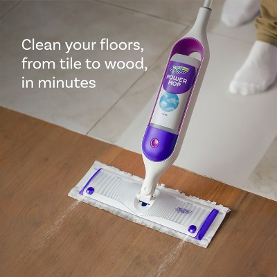 Swiffer Power Mop Multi-Surface Purple Mopping Pad Refills