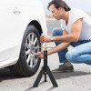 3-Ton (6000lbs) RV Stabilizer Jacks - Telescopic 16"-30" Adjustable Support Stands - 2 of 4