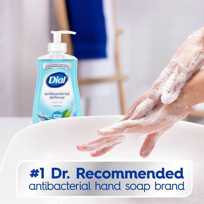 Dial Liquid Hand Soap Spring Water - 11 fl oz/4pk, 6 of 16