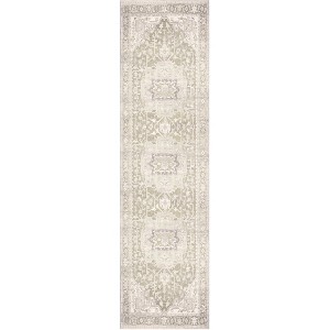 Nourison Vintage Washables Floral Persian Non-Slip Indoor Rug - 1 of 4