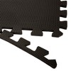 Stalwart 25x25 6pk Interlocking Eva Foam Floor Mats Black : Target