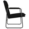 VidaXL Lounge Chair Black 21.7 in.x25.2 in.x31.5 in. Faux Leather - 4 of 4