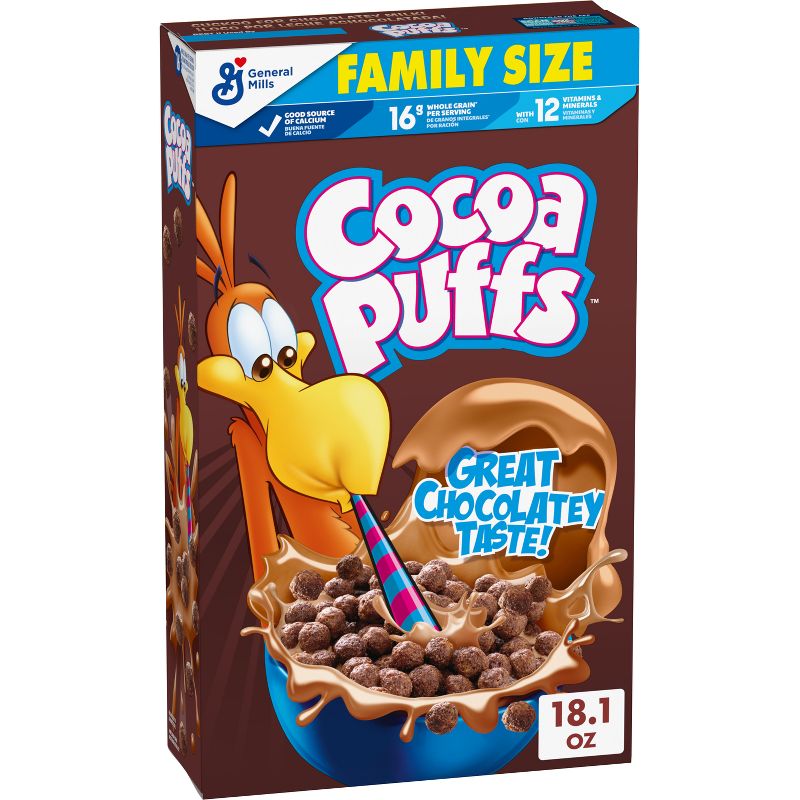 General Mills Family Size Cocoa Puffs Cereal, 1 of 17