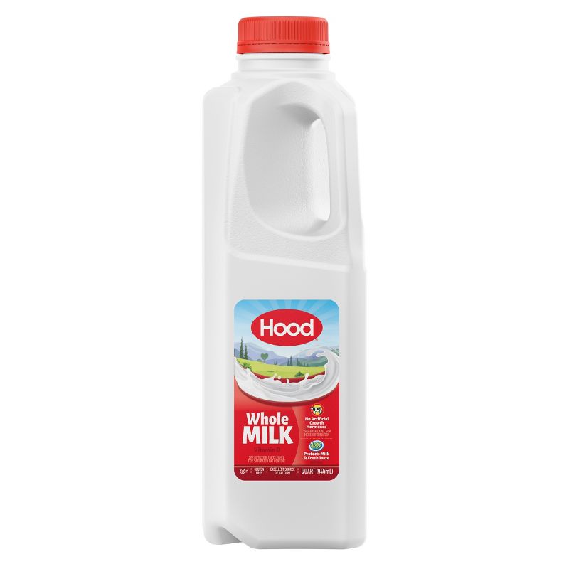 Hood Whole Milk - 1qt, 1 of 8