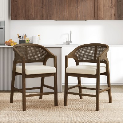 walnut/beige