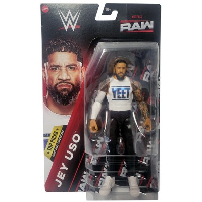 WWE Main Event Top Picks 2025 Netflix Packaging Jey Uso Action Figure
