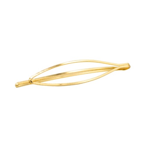 Lechery Gold Plated Leaf Bobby Pin (1 Piece) - Gold : Target
