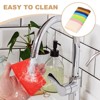 Unique Bargains Silicone Protective Heat Resistant Non Slip Coffee Cup Sleeve 6 Pcs - 4 of 4