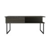 Carbon Onyx Lift Top Coffee Table with Concealed Storage, Perfect for Functional and Stylish Living Spaces - 4 of 4