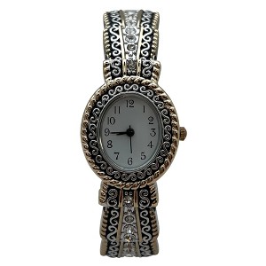 Olivia Pratt New Elegant Textured Bangle Women Watch - 1 of 3