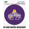 University at Albany Primary Logo Automotive Car Window Locker Circle Bumper Sticker - 2 of 4