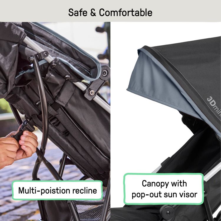 Ingenuity 3D Mini Convenience Stroller, 4 of 9