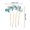 Unique Bargains Women's Decorative Hair Combs 1 Pc - 4 of 4
