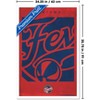 Trends International WNBA Indiana Fever - Logo 25 Framed Wall Poster Prints - 3 of 4