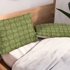 Deny Designs Full/Queen Schatzi Danni Boho Olive Duvet Cover and Pillow Sham Green - 3 of 4