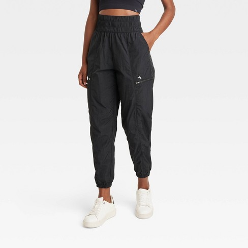 Women's High-Rise Tapered Joggers - Wild Fable™ Black XXS