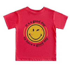 The Juniper Shop SmileyWorld It's A Good Day To Have A Good Day Circle Toddler Short Sleeve Tee - 1 of 4