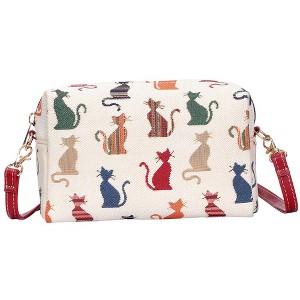 Signare USA Cheeky Cat Hip Length Shoulder Bag - 1 of 4