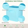 Unique Bargains Fabric Storage Bins 3 Pcs - 3 of 4