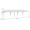 Tangkula 10' x 30' Outdoor White Wedding Party Event Tent Gazebo Canopy Pavilion - 3 of 4