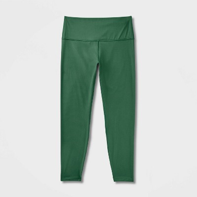 Women's Everyday Soft High-Rise Ribbed 7/8 Leggings - All In Motion™