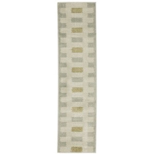Oriental Weavers Branson BR09A Beige/ Grey Indoor Area Rug - 1'10" x 7'3" - 1 of 4