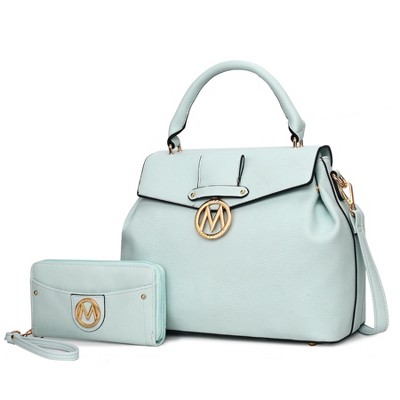 MKF Collection Aurora Women's Satchel bag with Wallet by Mia k