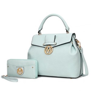 MKF Collection Aurora Women's Satchel bag with Wallet by Mia k - 1 of 4