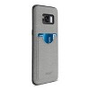 Reiko Samsung Galaxy S8/ SM Anti-Slip Texture Protective Cover with Card Slot in Gray - 2 of 4