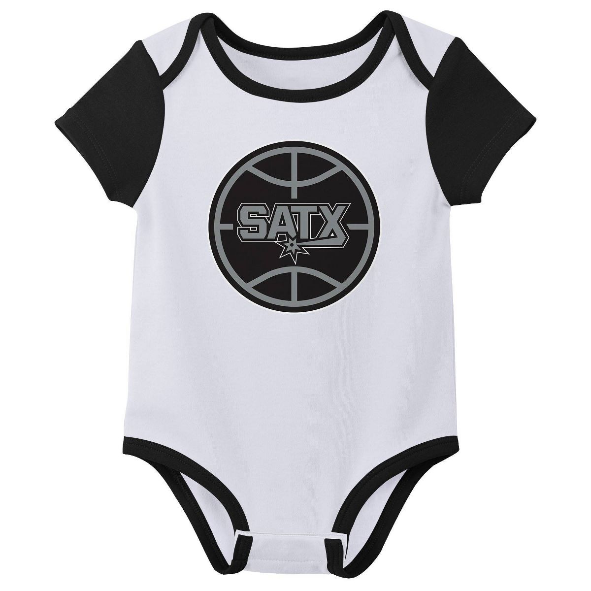 NBA San Antonio Spurs Toddler 2pk Onesie - thumbnail 3