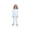 Sleep On It Girls 2-Piece Super Soft Jersey Long Sleeve Snug-Fit Pajama Set - 2 of 4