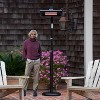 Fire Sense Black Powder Coated Steel Telescoping Offset Pole Mounted Infrared Patio Heater - 2 of 4