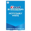 Crest 3DWhitestrips Noticeably White At-home Teeth Whitening Kit - 10 Treatments - 2 of 4