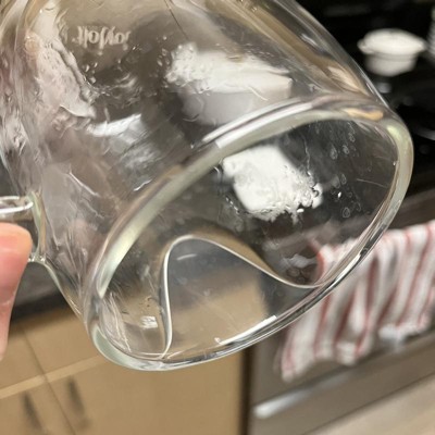 JoyJolt Aroma 13.5-fl oz Glass Amber Mug Set of: 4 in the Drinkware  department at