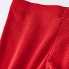 Baby Girls' 2pc Striped Scalloped Long Sleeve T-Shirt and Ribbed Leggings Set - Cloud Island™ Red - 4 of 4