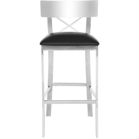 Black cross back bar stools hot sale