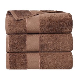 Cotton Heavyweight Ultra-Plush Luxury Towel Set by Blue Nile Mills - 1 of 4