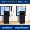 SereneLife 12,000 BTU Portable Air Conditioner - Built-in Dehumidifier, Fan Modes, Remote Control - Black (SLPAC19B) - 2 of 4