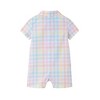 Andy & Evan  Infant  Easter Plaid Shirtall w/Bowtie - 2 of 3