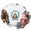 Simply Sage Market Women's All Booked Christmas Tree Short Sleeve Graphic Tee - 3 of 4