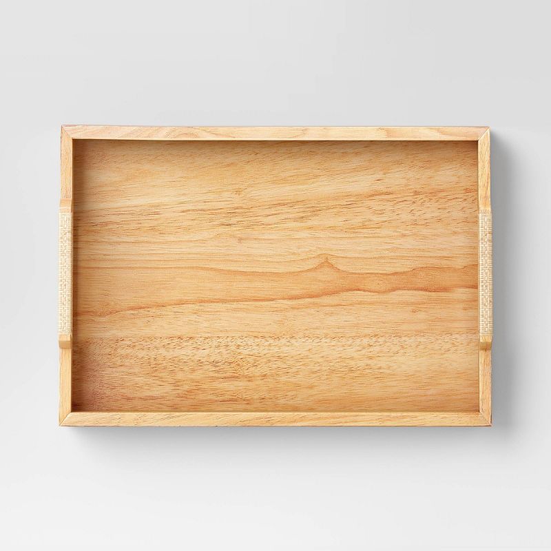 Decorative Wood Tray - Threshold™, 4 of 8