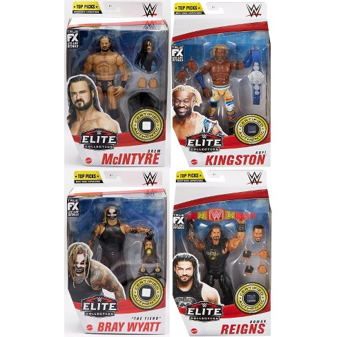 Wwe Elite Top Picks 21 Complete Set Of 4 Action Figures Target