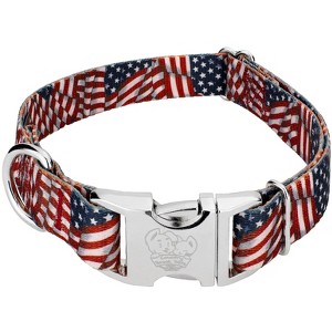Country Brook Petz Premium Dog Collar - Americana Collection - 1 of 4